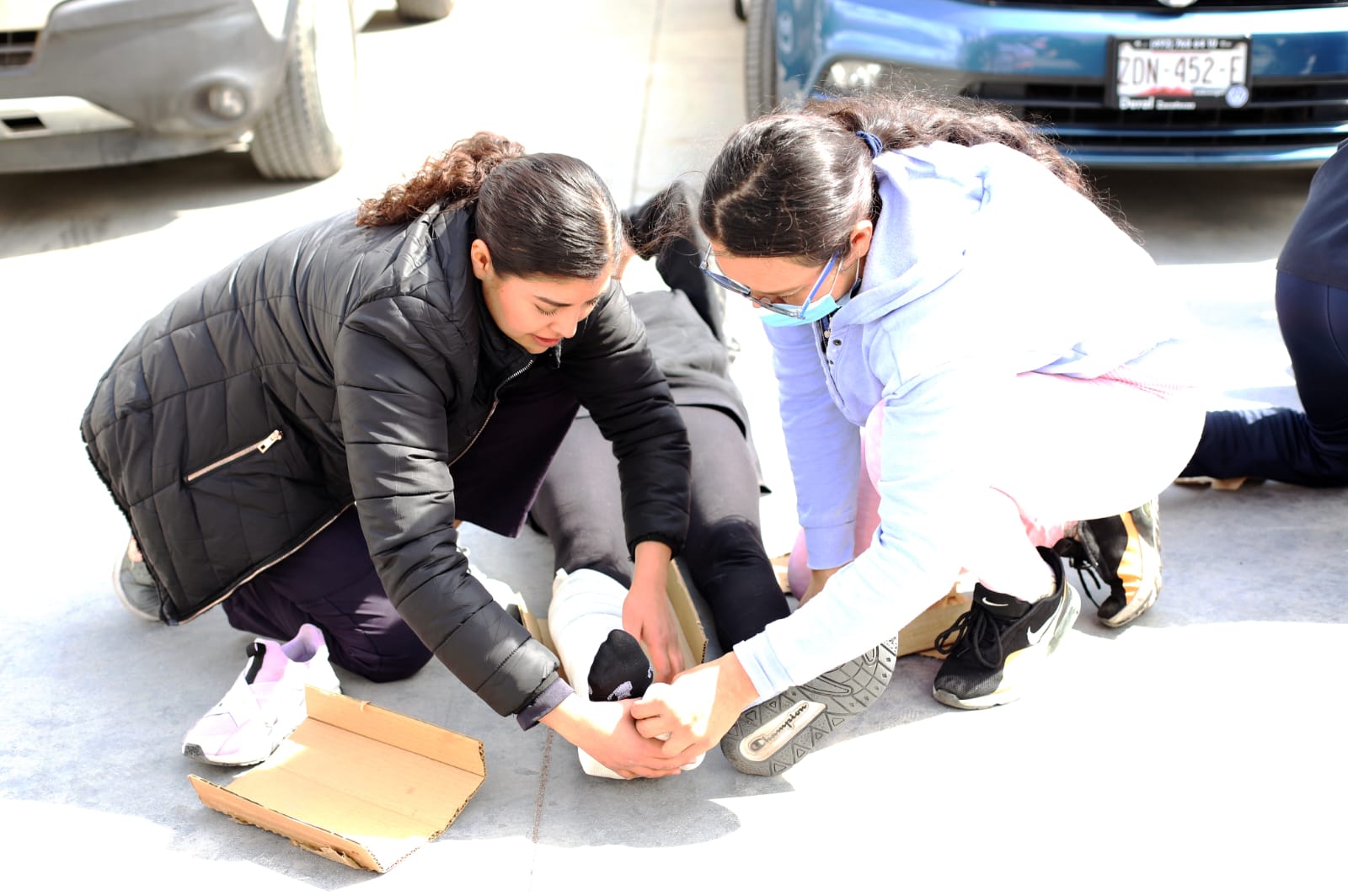 PROTECCIÓN CIVIL DE JEREZ IMPARTE TALLER DE PRIMEROS AUXILIOS