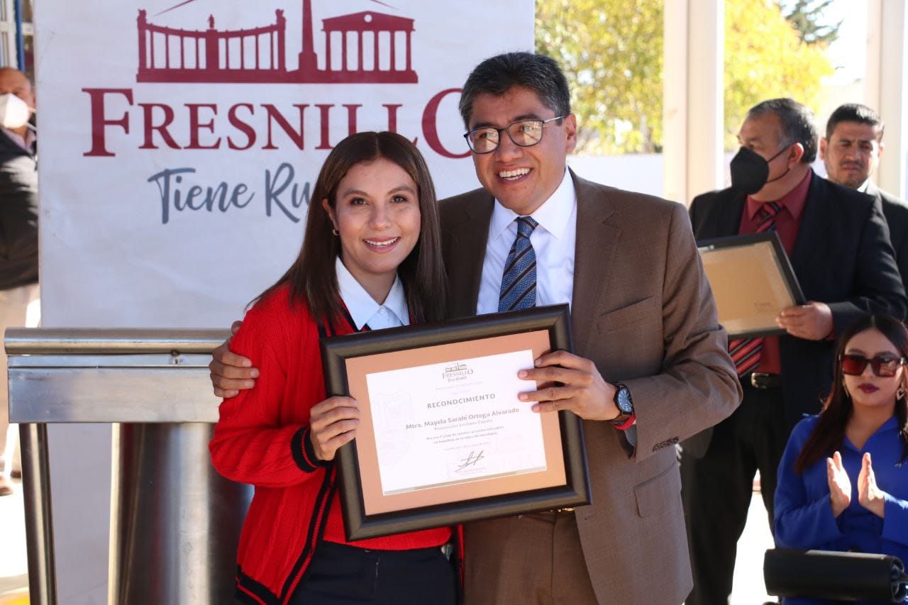 REALIZA SAÚL MONREAL HONORES A LA BANDERA EN EL JARDÍN DE NIÑOS EMILIANO ZAPATA