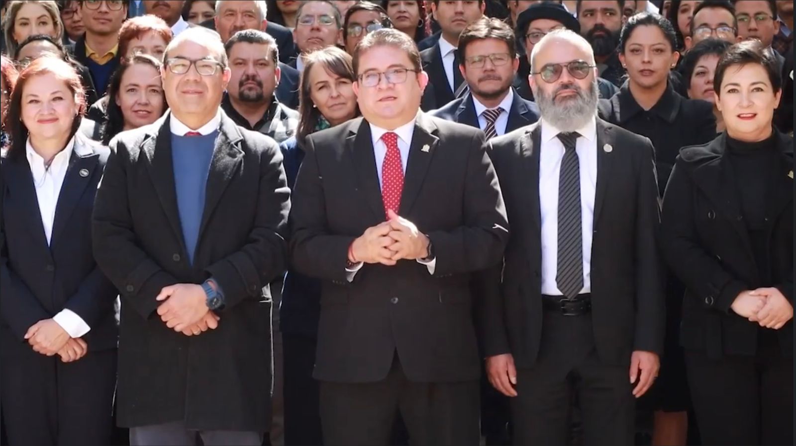 Rubén Ibarra, rector de la UAZ da la bienvenida a los estudiantes del ciclo enero junio 2023