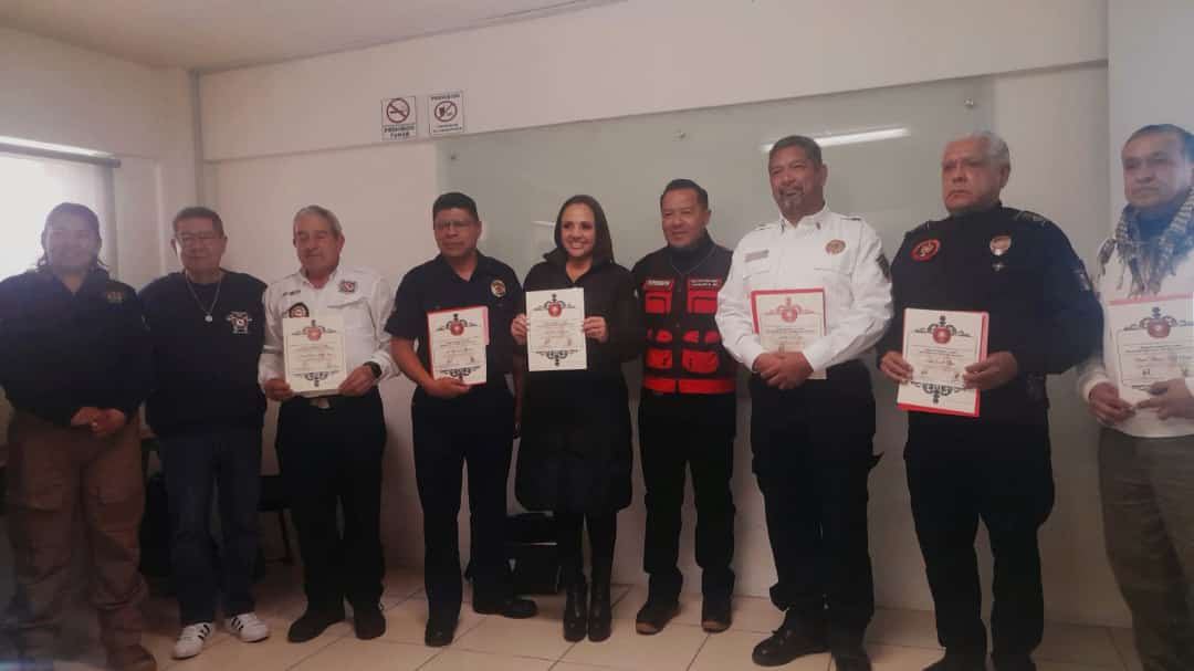 NOMBRAN DELEGADO DE ASOCIACIÓN MEXICANA DE BOMBEROS AL JEREZANO JOSÉ LUIS RAMOS ALVARADO