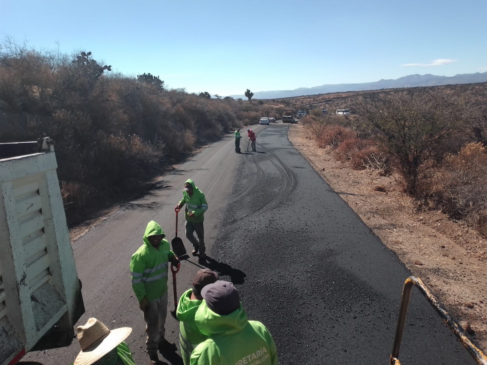 Con inversión de 13.7 mdp, rehabilita Gobierno de Zacatecas carretera Valparaíso-San Mateo, en 8.4 kilómetros