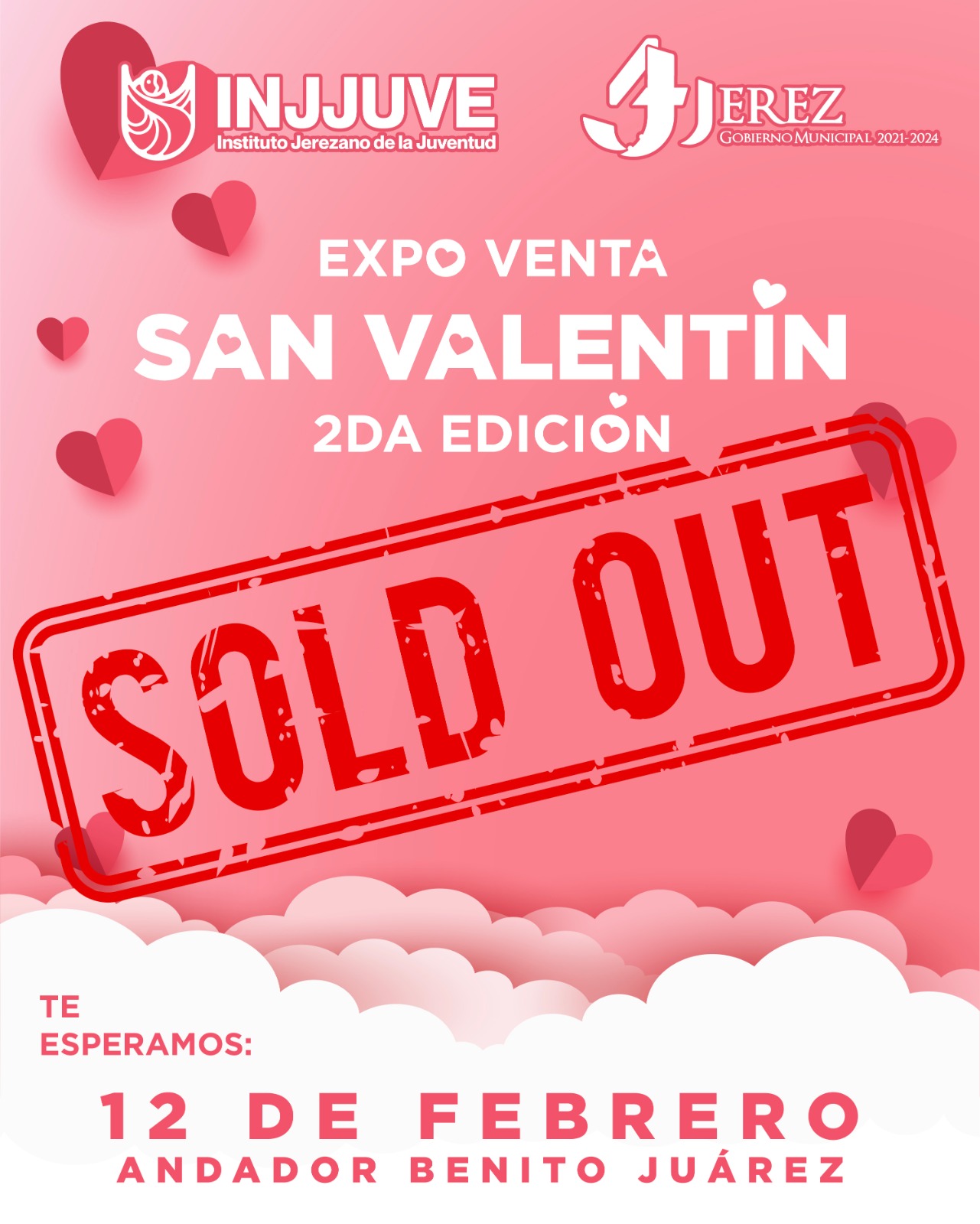 ÉXITO ROTUNDO EN LA CONVOCATORIA DEL INJJUVE EXPOVENTA SAN VALENTÍN EN SU SEGUNDA EDICIÓN