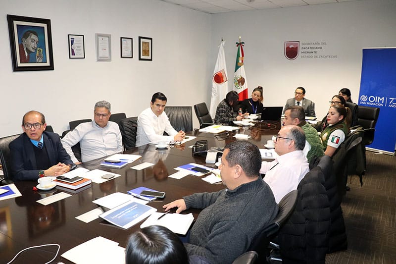 Organización Internacional para las Migraciones (OIM) capacita a dependencias estatales, federales y organismos públicos