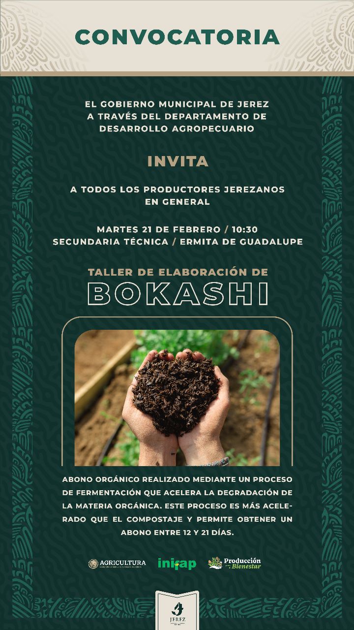 MUNICIPIO INVITA A PRODUCTORES JEREZANOS A TALLER DE ELABORACIÓN DE ABONO