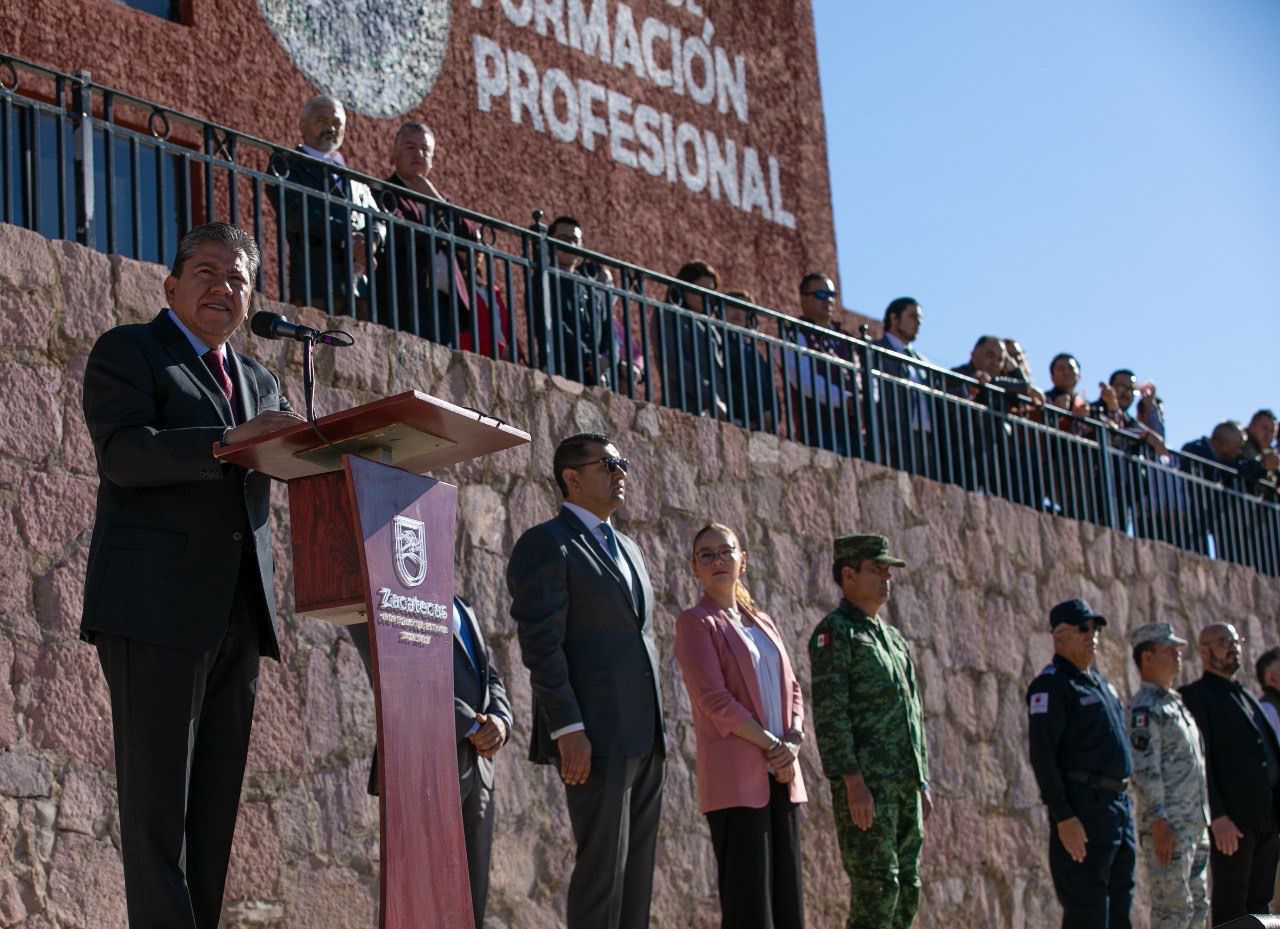 Se presenta Grupo de Fuerza de Reacción Inmediata Zacatecas
