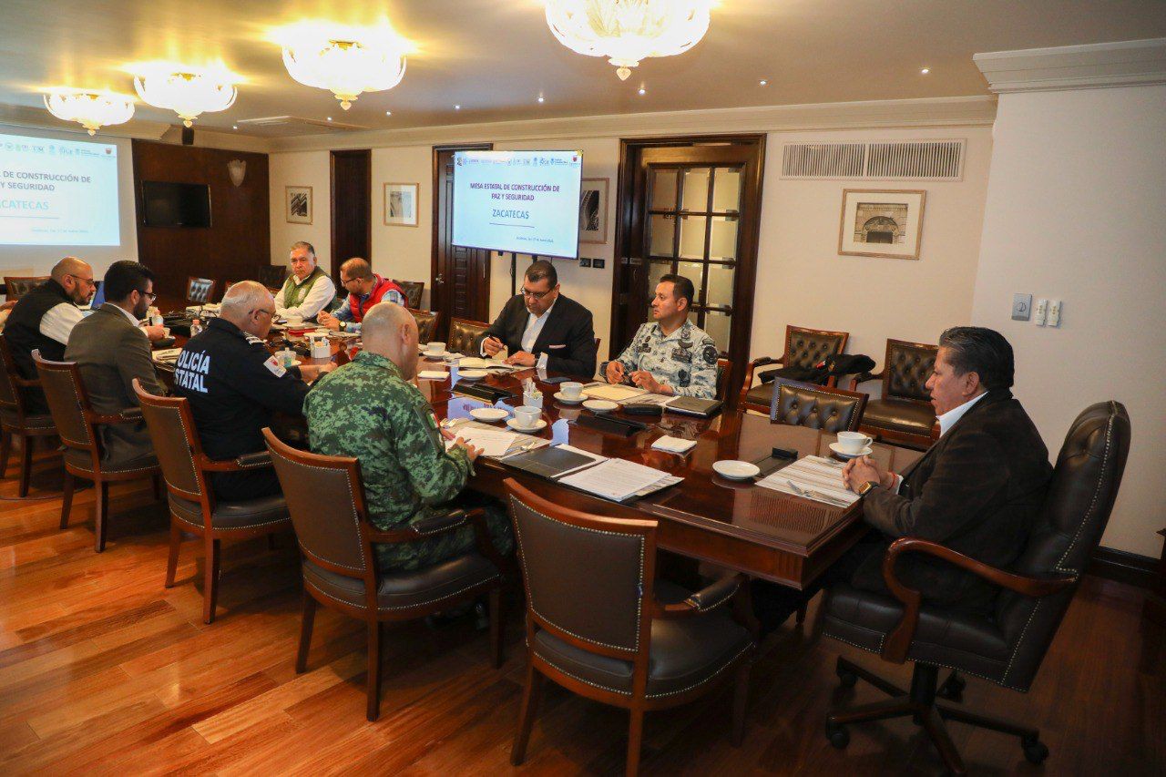 Todos los días nos empeñamos en pacificar Zacatecas: Gobernador David Monreal Ávila