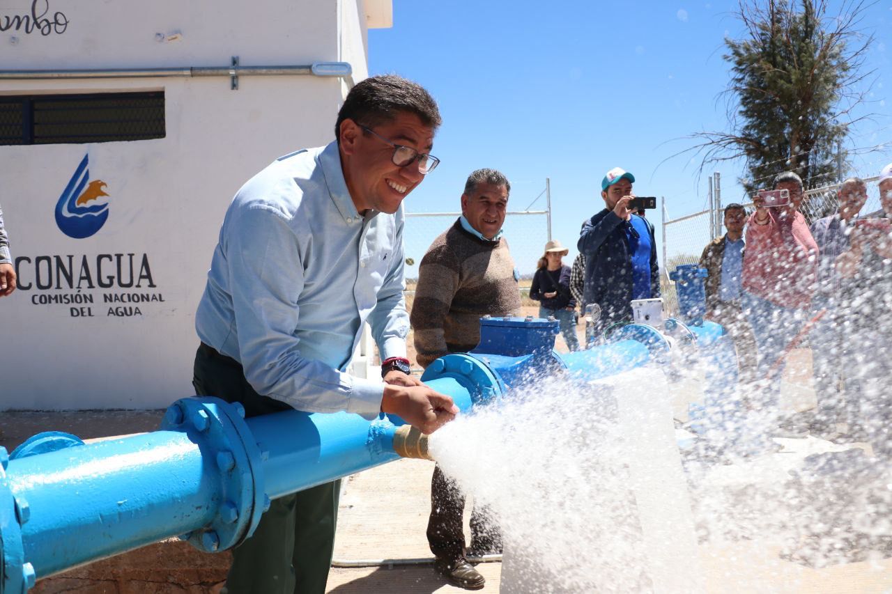 FORTALECEN ABASTECIMIENTO DE AGUA POTABLE CON LA INAUGURACIÓN DEL POZO 4 DEL SISTEMA PARDILLO