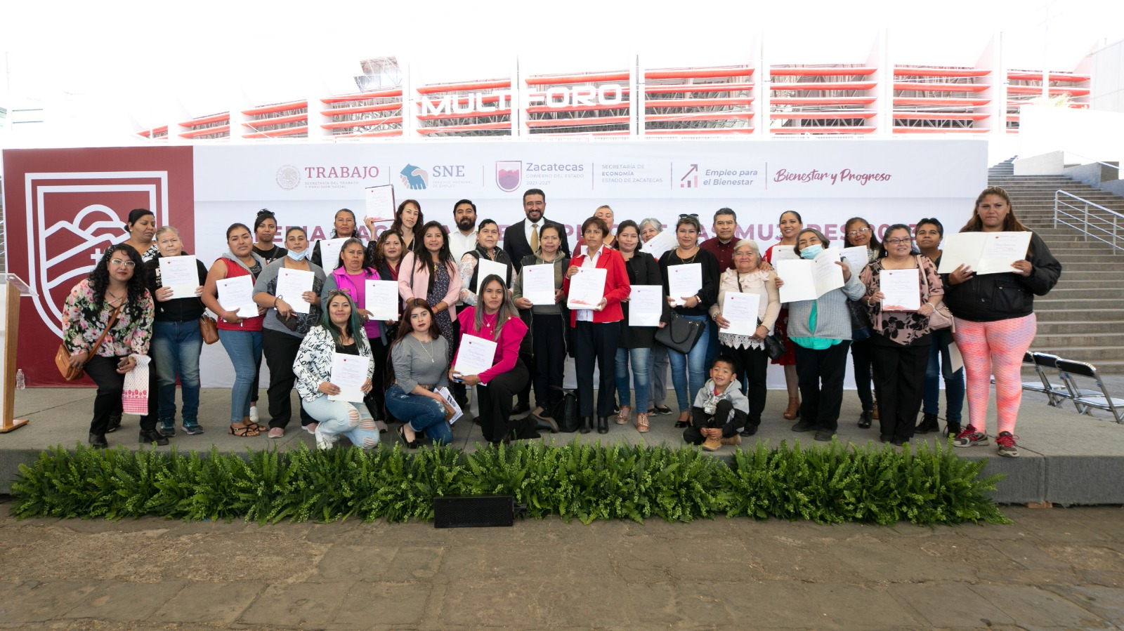 Lleva Gobierno 960 vacantes en Feria Nacional de Empleo para Mujeres 2023