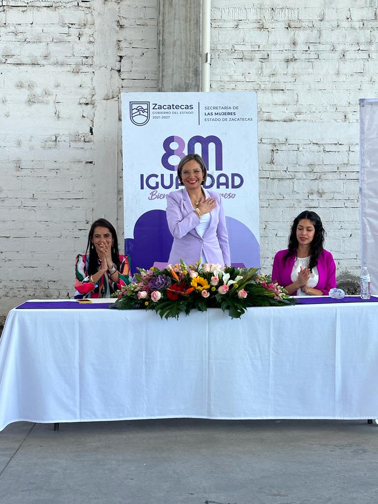 Promueve SEMUJER derechos humanos de mujeres en municipios del sur zacatecano.