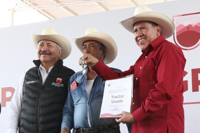 Invertirá Gobernador David Monreal 550 millones de pesos para el campo zacatecano en 2023