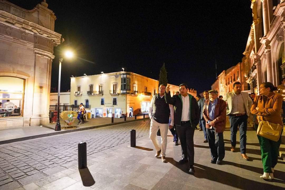 SUPERVISA JORGE MIRANDA REHABILITACIÓN DEL ALUMBRADO ESCÉNICO DE LA CAPITAL
