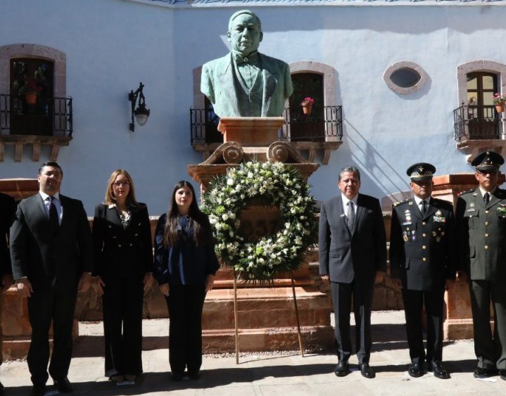 Seguir ejemplo de Benito Juárez para que Zacatecas tenga paz, bienestar y progreso: David Monreal