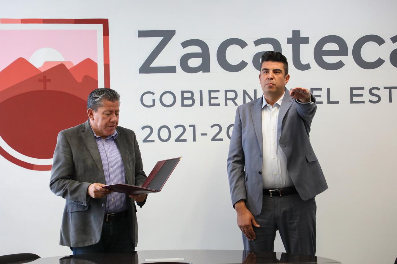 Nombra Gobernador David Monreal a Sergio Casas como nuevo titular de la Sedesol; continuará con el impulso al bienestar social