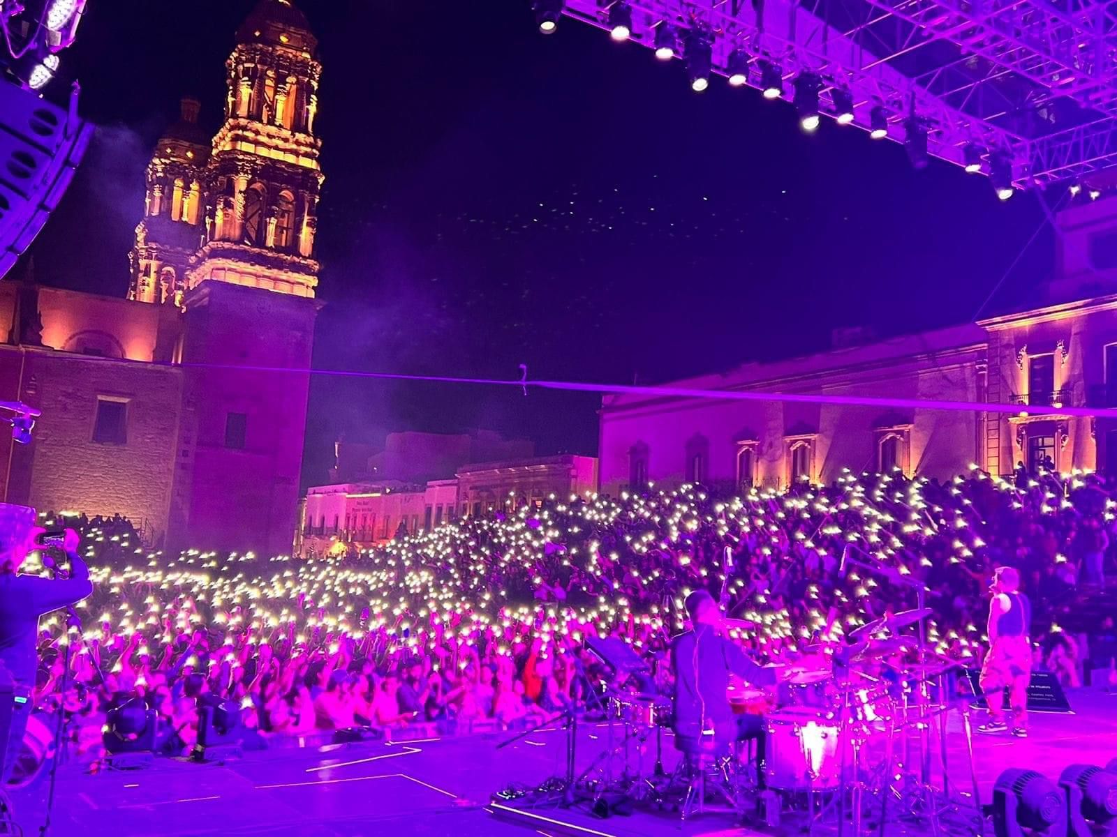 Sabino hizo vibrar a Zacatecas con su Sab-Hop, en el Festival Cultural 2023