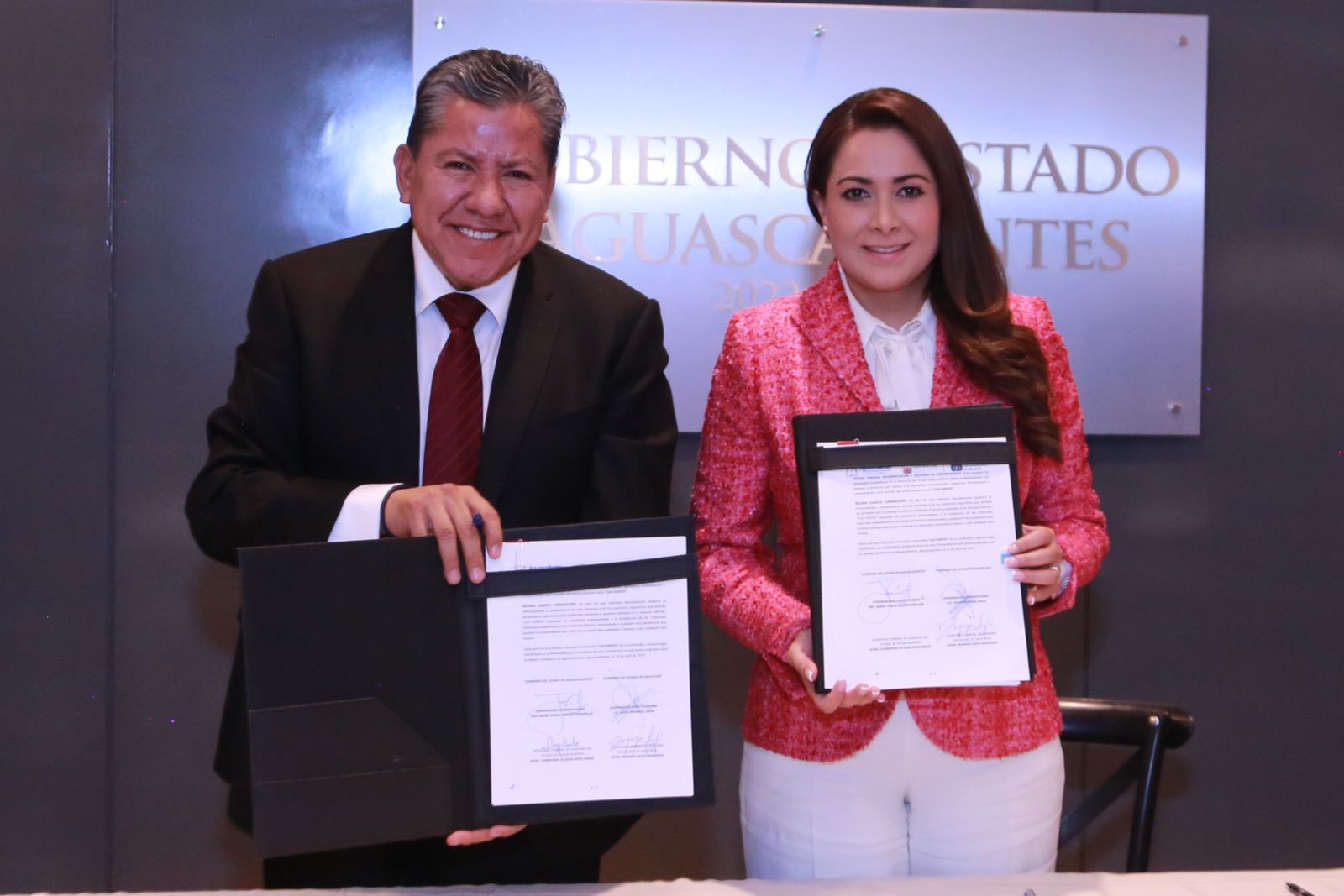 Blinda Zacatecas sus límites con Aguascalientes; firman convenio de colaboración en seguridad