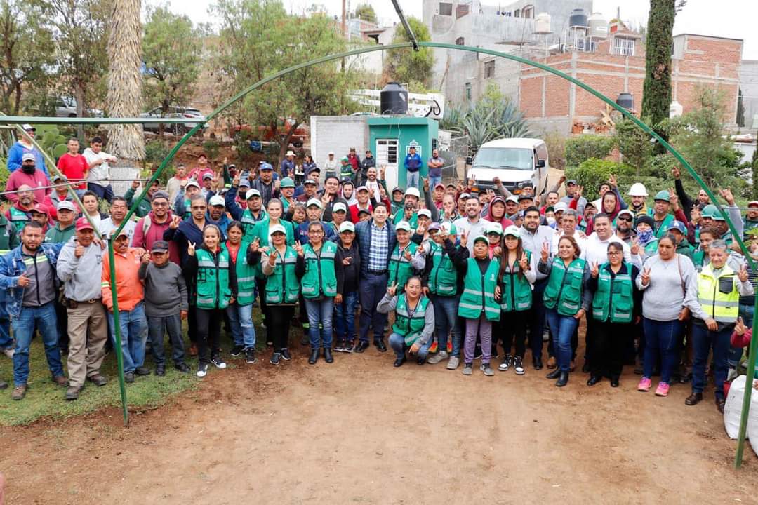 RECONOCE JORGE MIRANDA EL TRABAJO DEL DEPARTAMENTO DE SERVICIOS PÚBLICOS EN EL FCZ