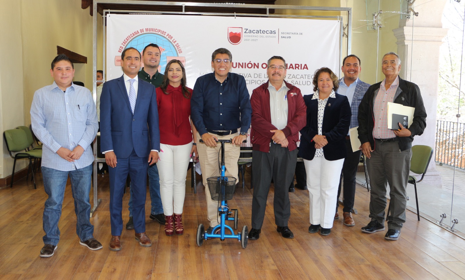 Presenta plan de trabajo Red Zacatecana de Municipios por la Salud