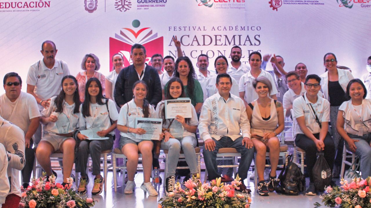 Brilla Cecytez en Festival Nacional Académico en Acapulco, Guerrero