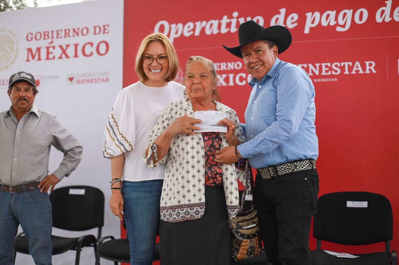 Encabeza David Monreal operativo pago de  Pensión Bienestar; dispersan $1 mil mdp en Zacatecas