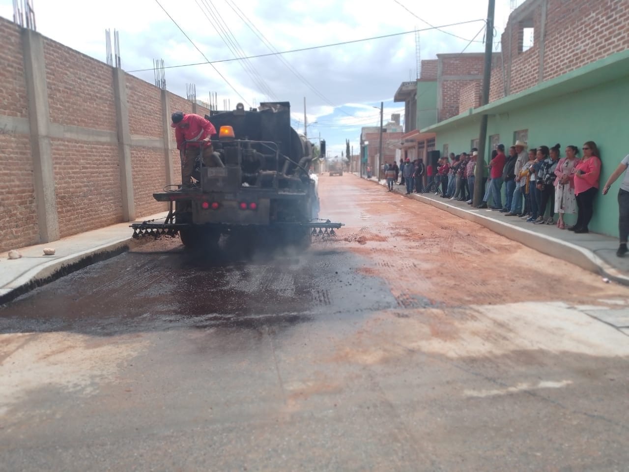 Pavimenta Gobierno de Zacatecas 18 calles en Ojocaliente