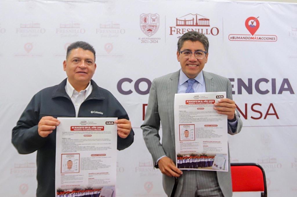 CONVOCAN A TRAMITAR CARTILLA MILITAR
