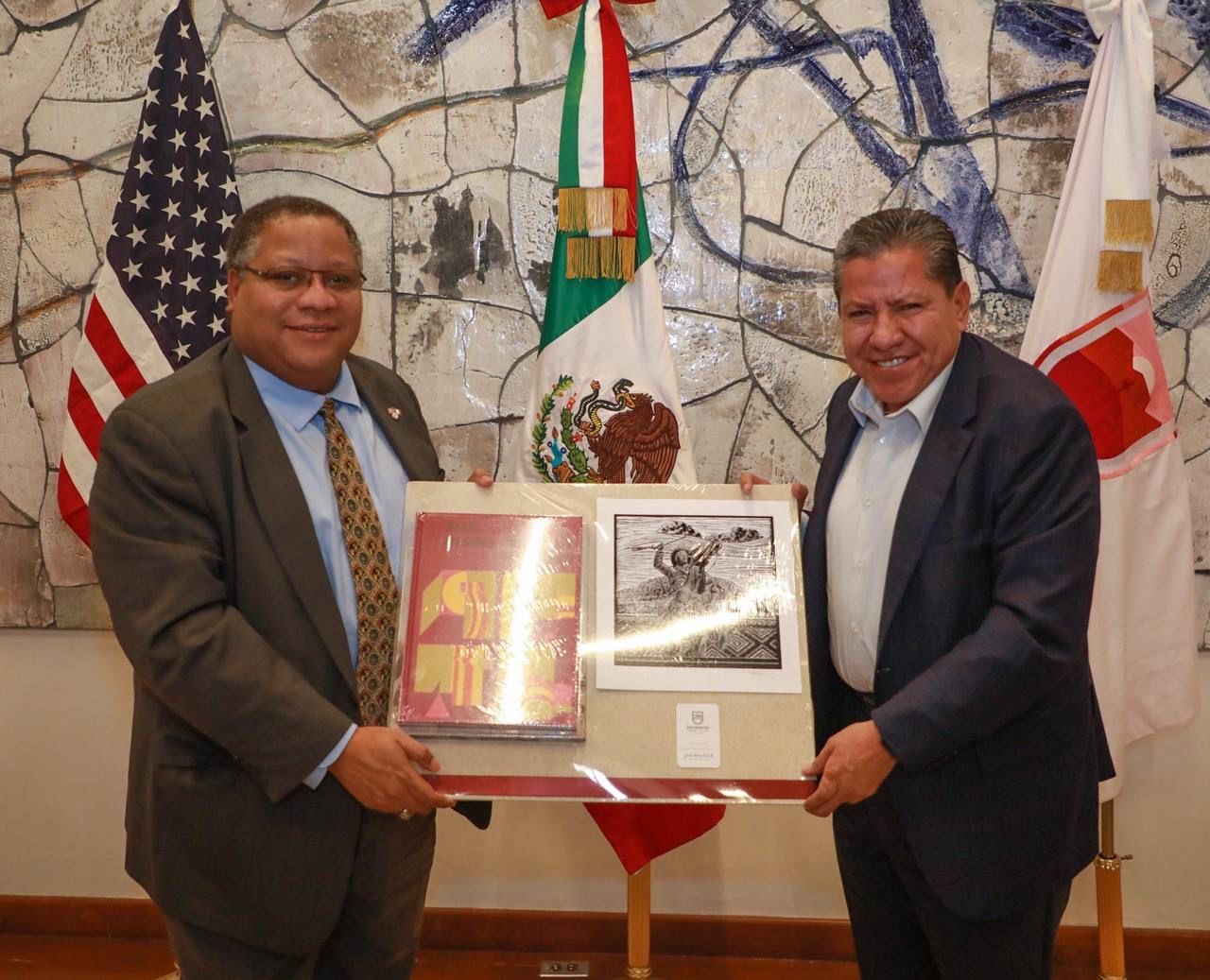 Reconoce Cónsul de EEUU en Monterrey, Roger Rigaud, trabajo de David Monreal por disminuir delitos en Zacatecas