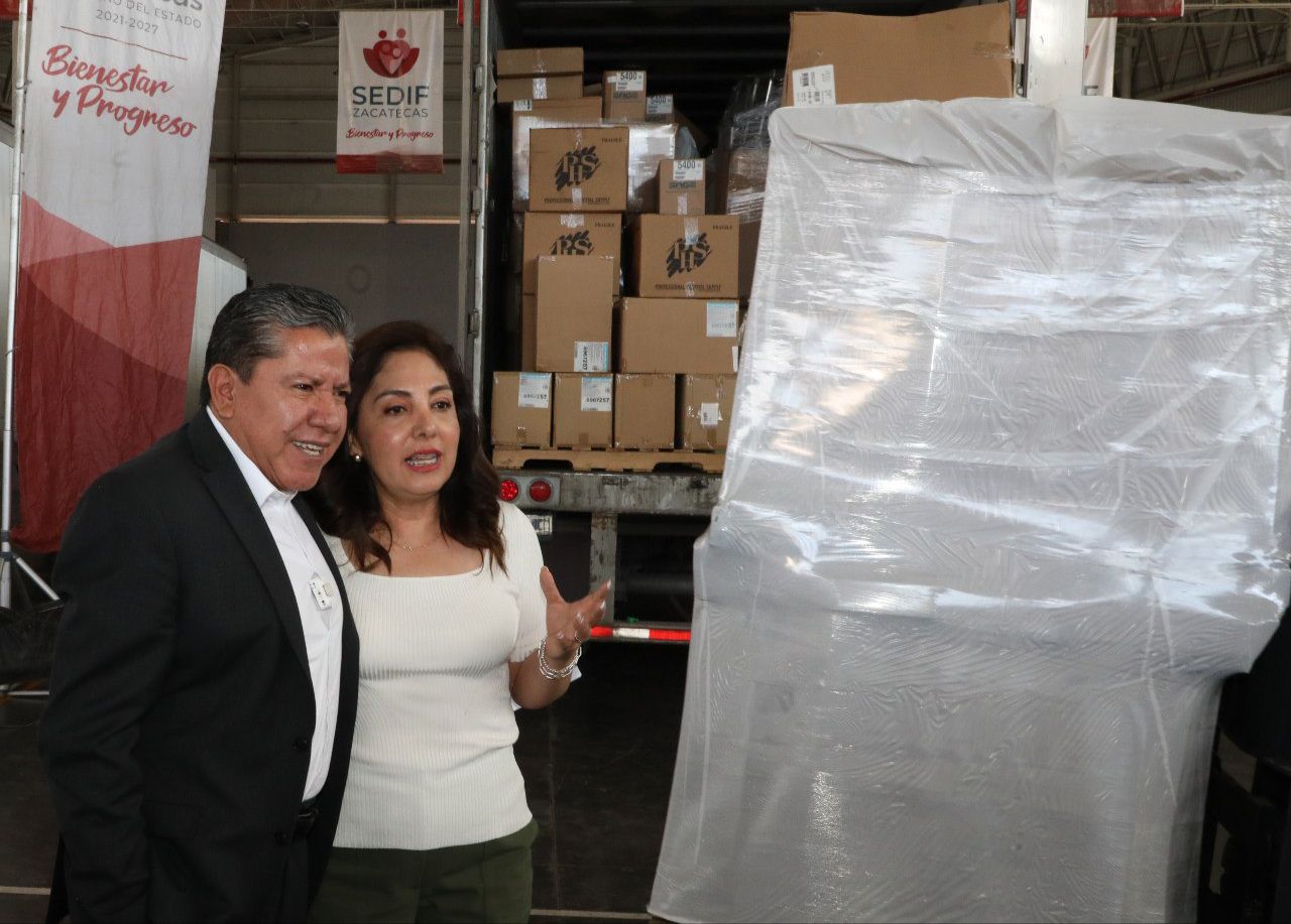 Recibe Zacatecas donación de equipo y material médico, fortalecerá a clínicas rurales: David Monreal
