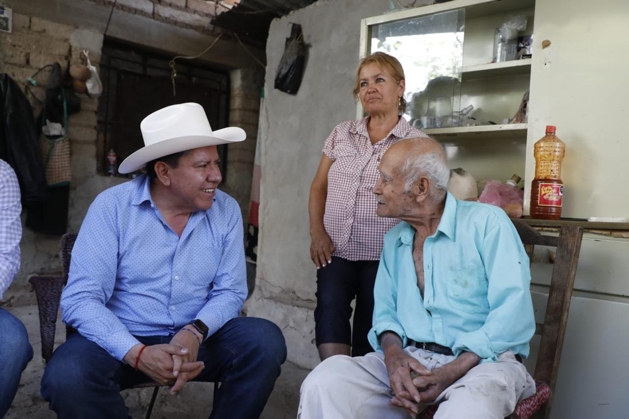 En Moyahua, entrega Gobernador David Monreal Ávila apoyos de vivienda de Construyendo Bienestar