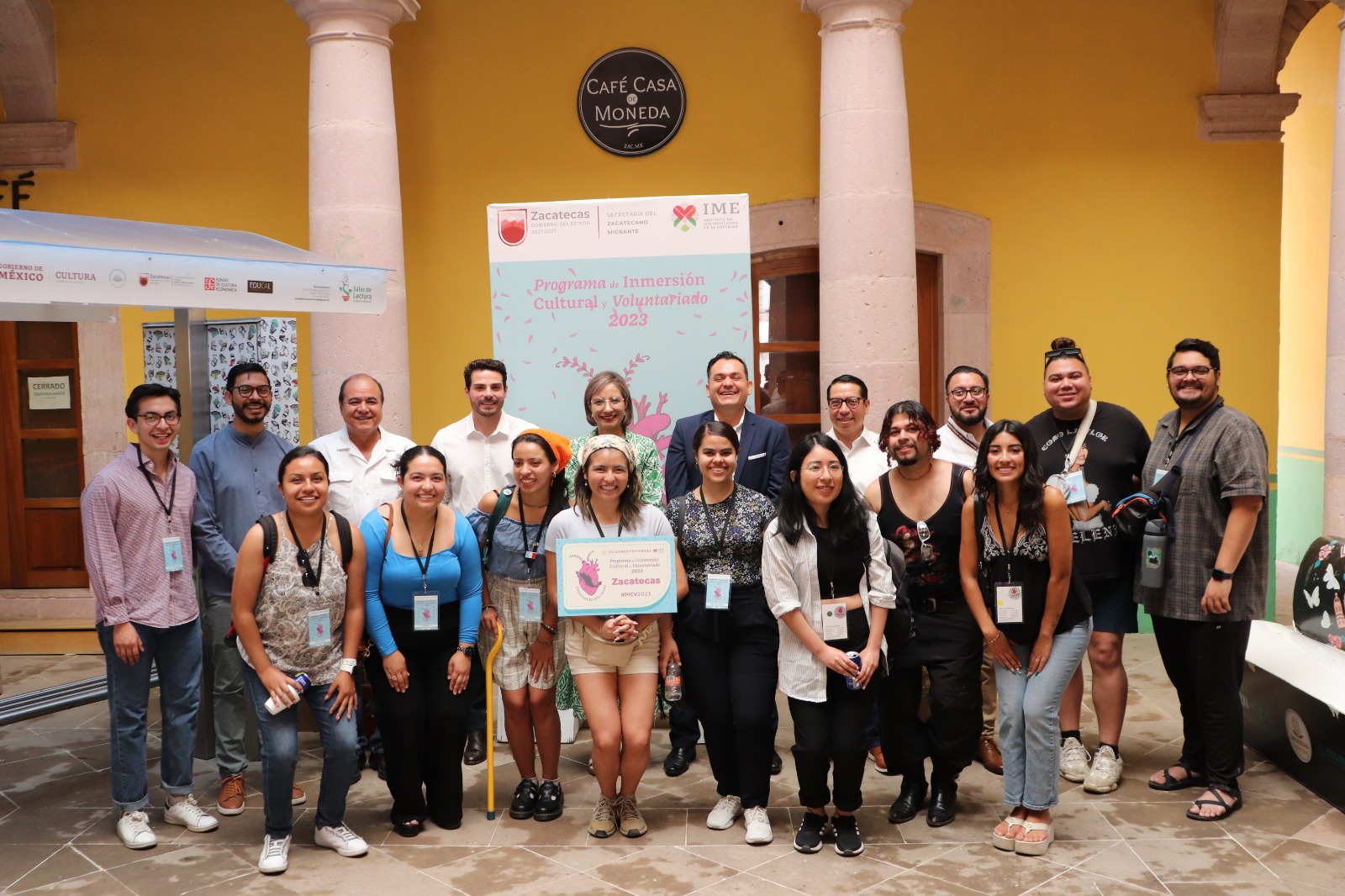 Zacatecas, sede del Programa de Inmersión Cultural y Voluntariado 2023