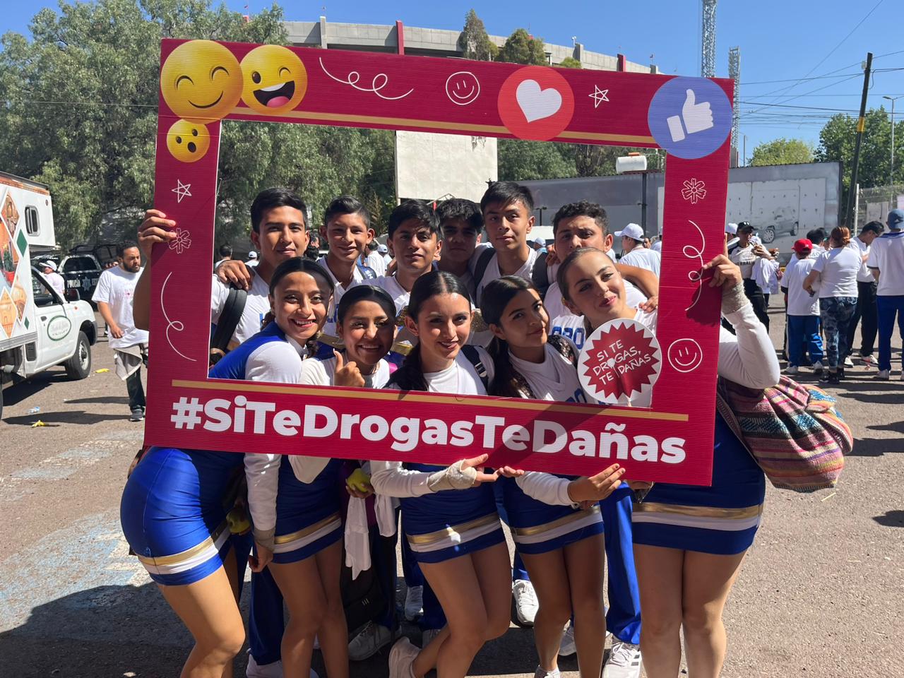 Con deporte, arte y cultura, miles de estudiantes zacatecanos se concientizan contra el consumo de drogas