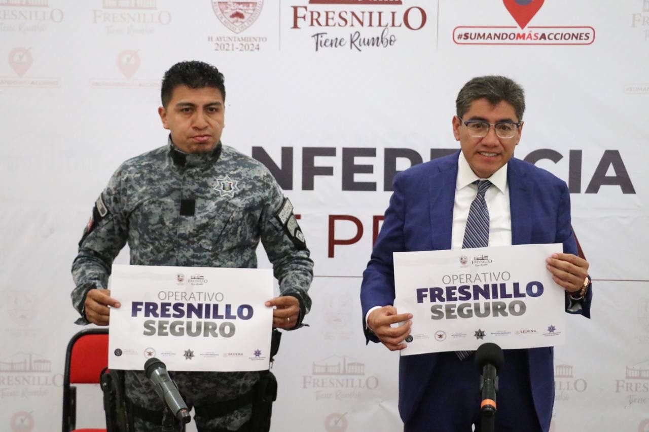 MEJORA SEGURIDAD EN FRESNILLO