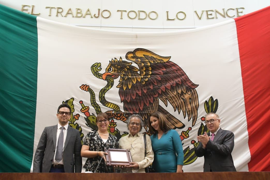 LXIV Legislatura reconoce a Pedro Valtierra como  “Ciudadano Ilustre del Estado”

