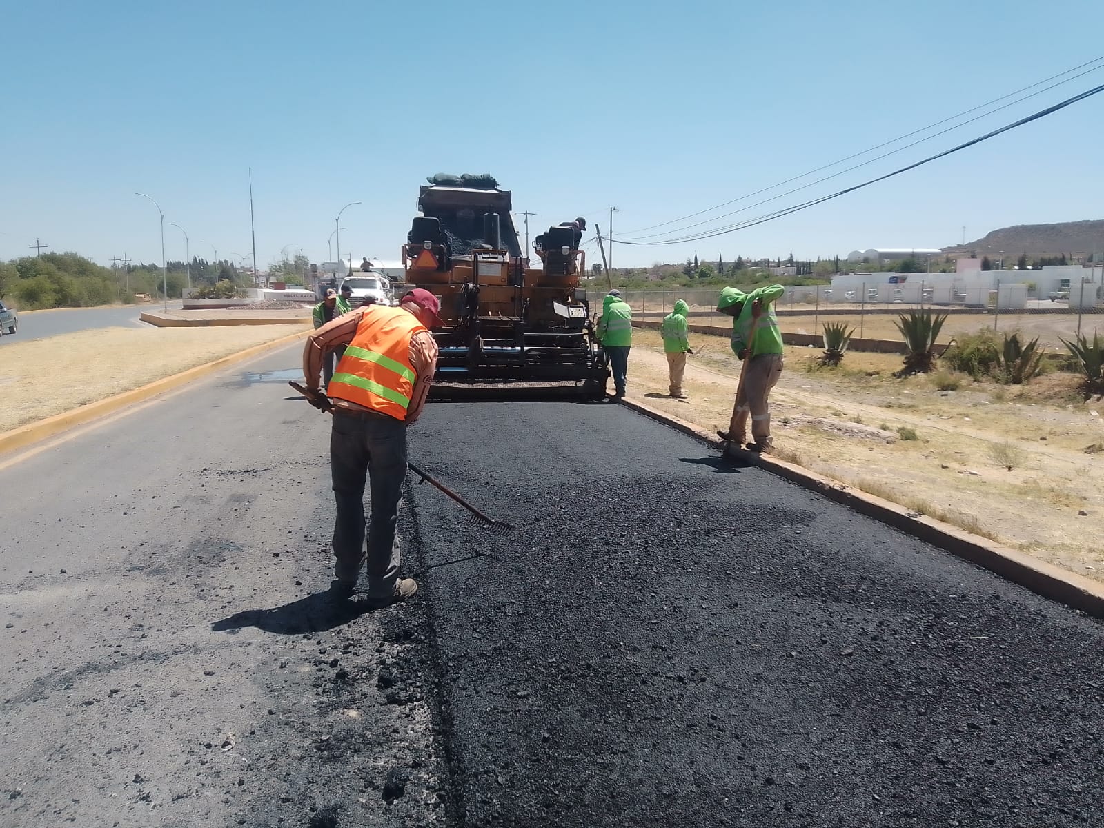 Rehabilita Gobierno de Zacatecas Bulevar Constitución, en el municipio de Miguel Auza