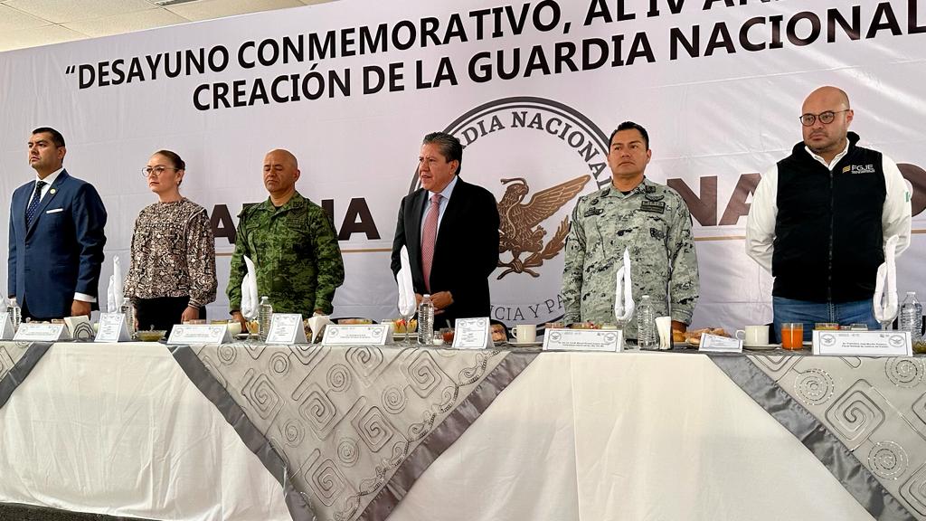 Reconoce David Monreal a Guardia Nacional por  entrega por pacificación de Zacatecas 