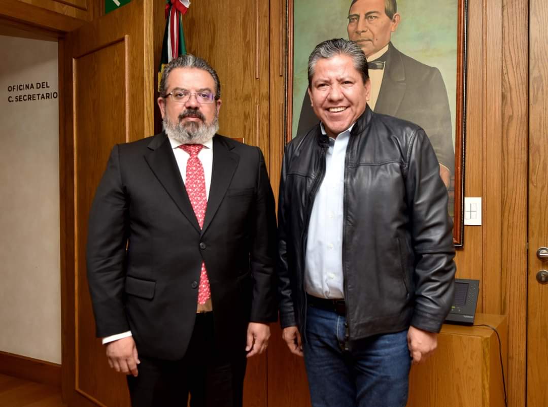 Gobernador David Monreal y Jorge Nuño, titular de la SICT, dan seguimiento a nuevos proyectos carreteros para Zacatecas