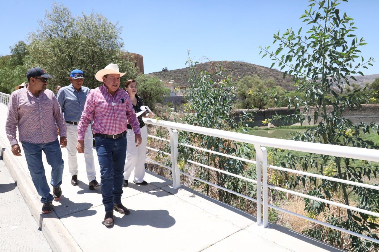 Supervisa Gobernador David Monreal rehabilitación del Ecoparque Centenario; invierte 12 mdp en trabajos de conservación 