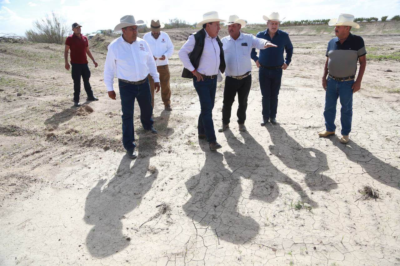 Beneficia Gobernador David Monreal al campo de Jerez con rehabilitación y desazolve de presas y bordos de abrevadero