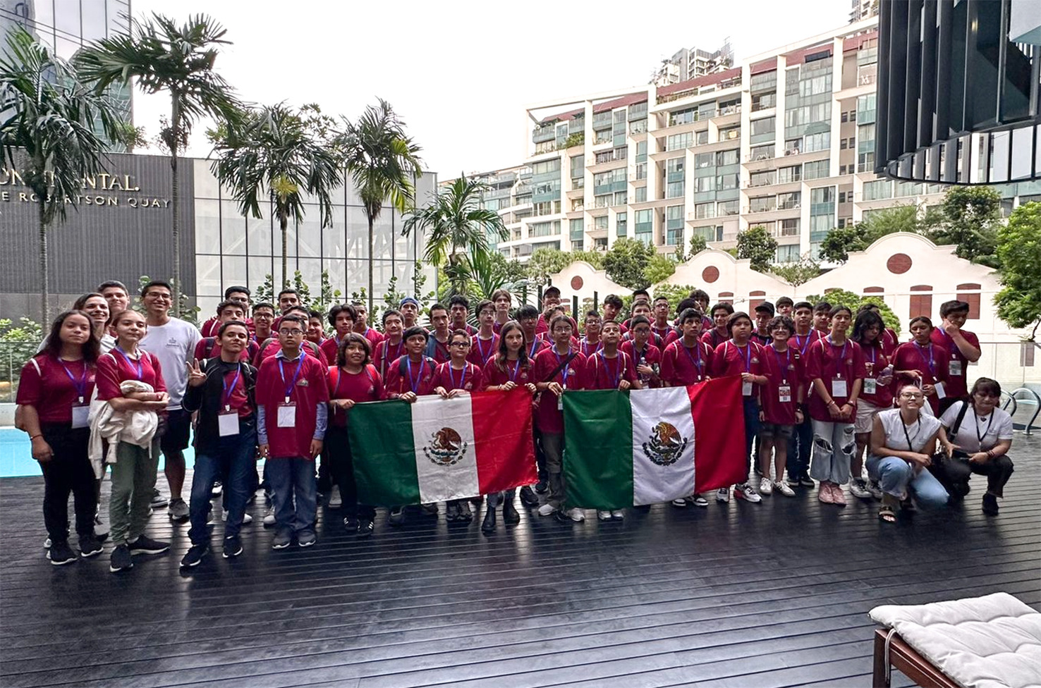 Obtienen estudiantes zacatecanos nueve medallas de oro, plata y bronce en Olimpiada Internacional de Matemáticas en Singapur