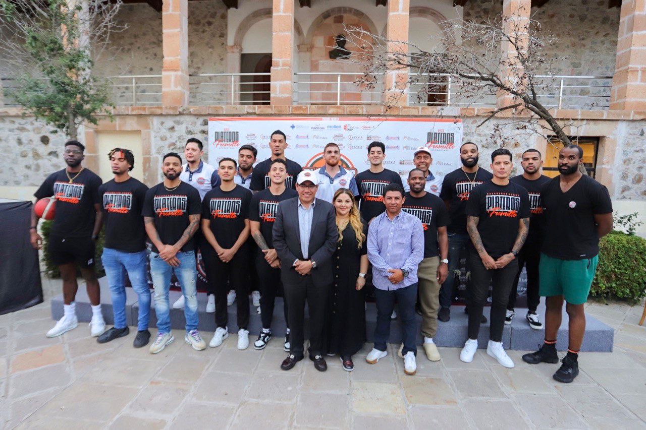 PLATEROS DE FRESNILLO
PRESENTA EXCELENTE
ROSTER PARA LA LNBP