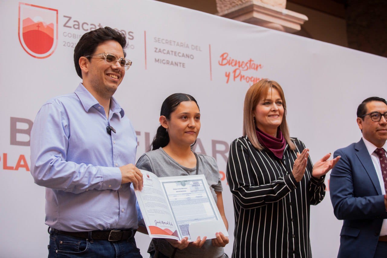 Con el apoyo del Gobernador David Monreal Ávila, más zacatecanos podrán visitar a sus familiares en Estados Unidos