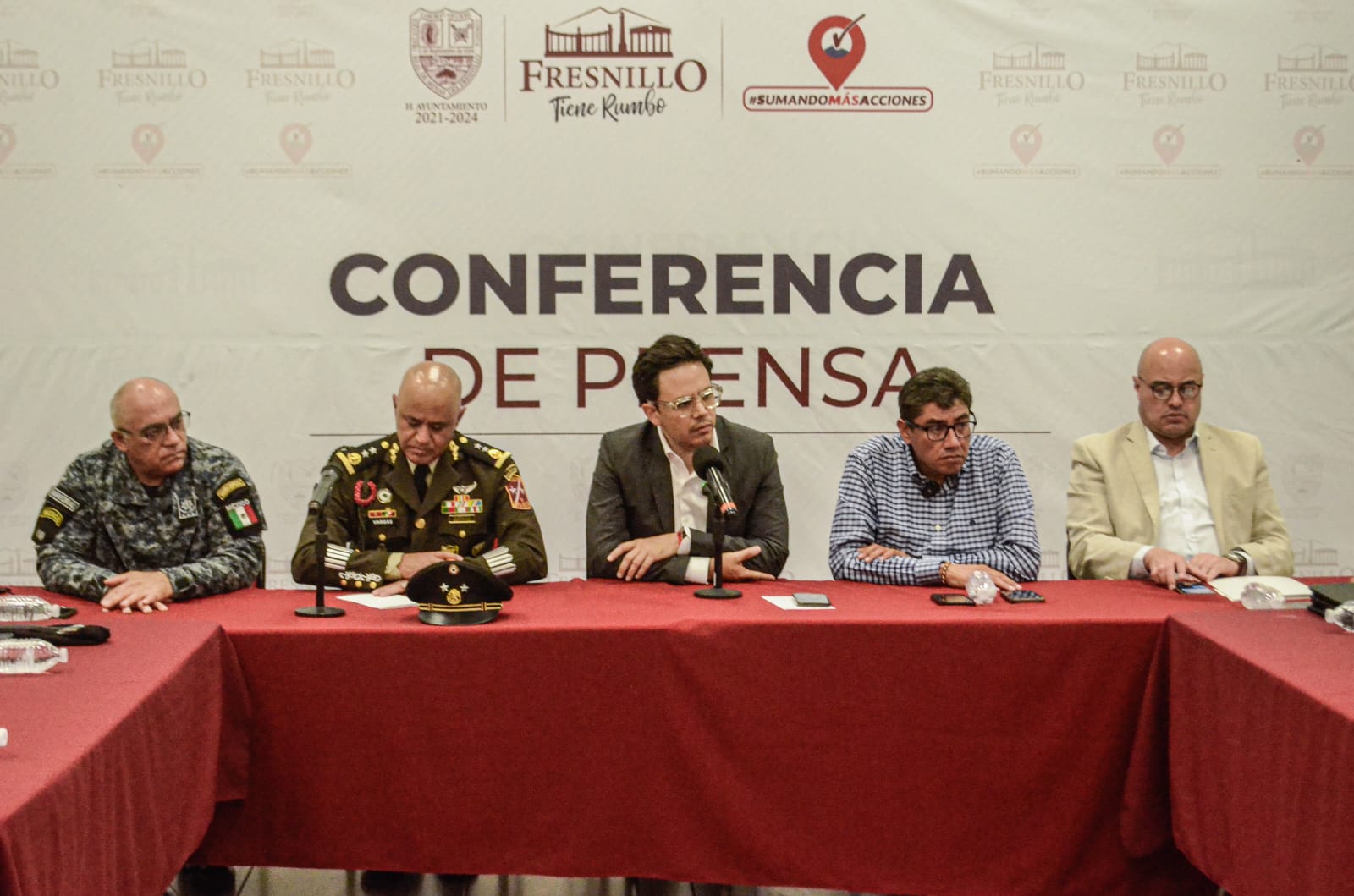 Refrenda Mesa Estatal de Construcción de Paz todo su respaldo al municipio de Fresnillo