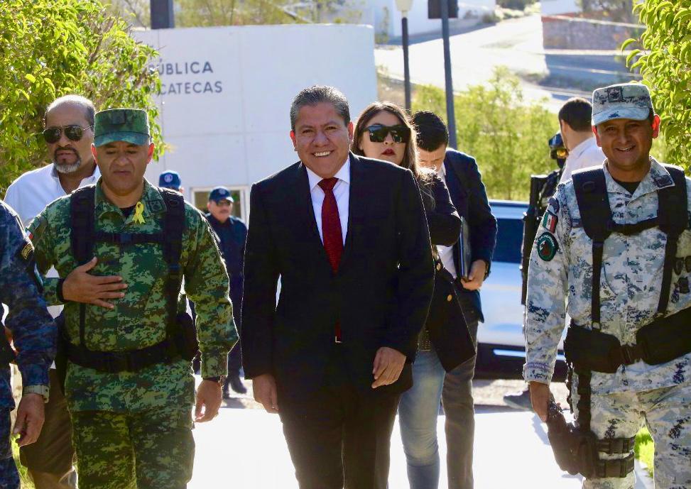 Con esfuerzos coordinados, se avanza en la pacificación de Zacatecas: Gobernador David Monreal