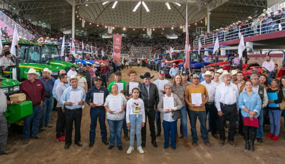 Gran Expo Agropecuaria realizada por el Gobernador David Monreal en Fenaza 2023 deja derrama económica de 250 mdp