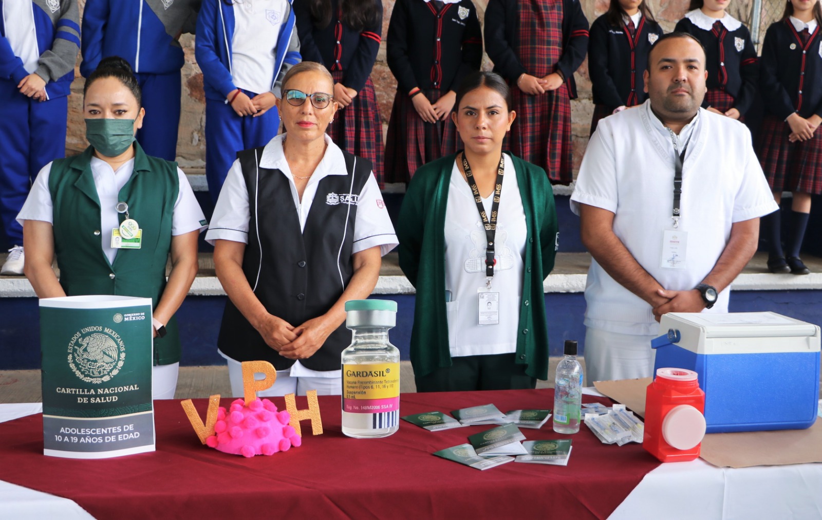 Inicia Gobierno de Zacatecas campaña de vacunación contra el Virus del Papiloma Humano
