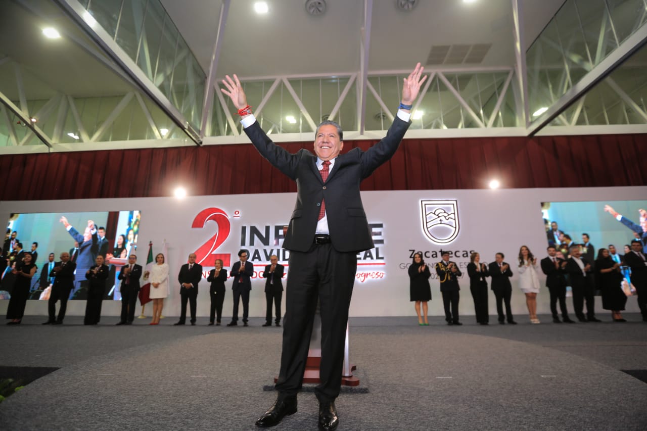 En Zacatecas seguiremos por la ruta de la transformación: Gobernador David Monreal Ávila