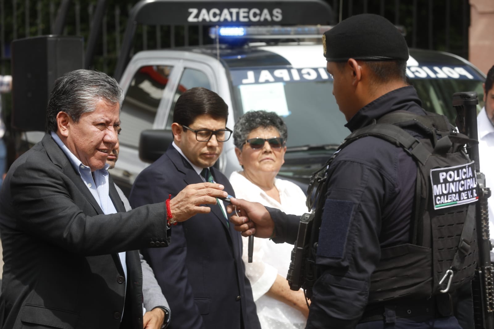 Entrega Gobernador David Monreal cerca de 60 mdp en equipo y vehículos para seguridad pública a 10 municipios