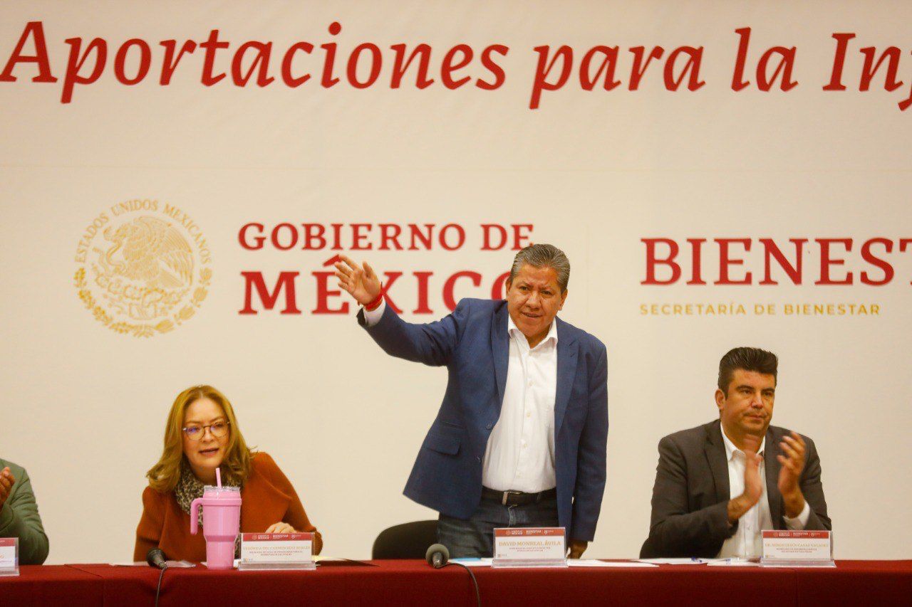 Ratifica Gobernador David Monreal a alcaldes esquema peso a peso para la realización de obra pública