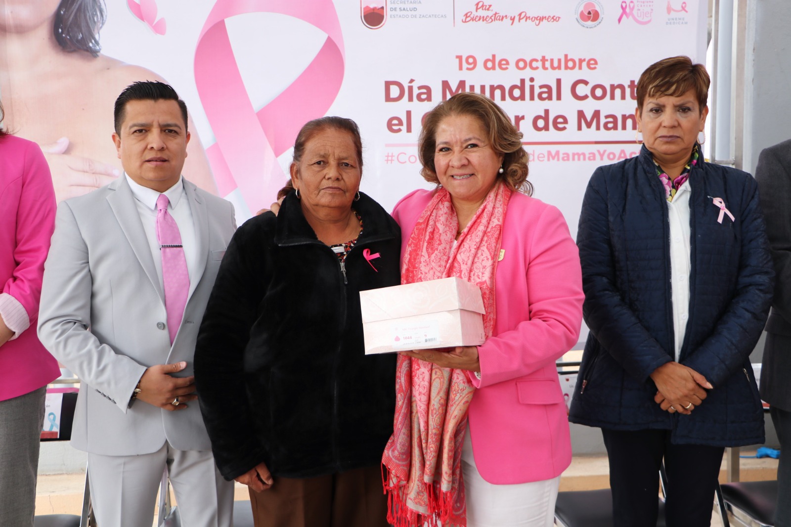 Conmemoran Día Internacional de Lucha Contra el Cáncer de Mama