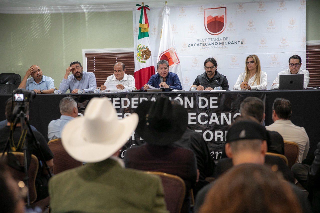 Encabeza Gobernador David Monreal Audiencia por la Transformación de Zacatecas en Los Ángeles, California