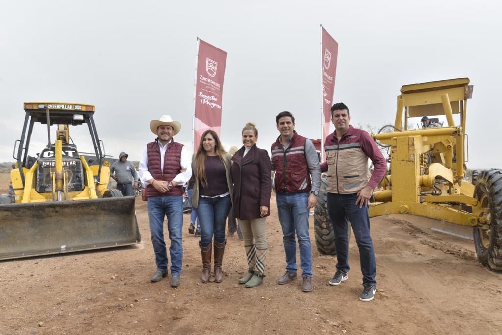 Gobierno de Zacatecas y alcalde de Ojocaliente anuncian nuevo tramo carretero en beneficio de más de 2 mil habitantes